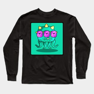 triple eye squid Long Sleeve T-Shirt